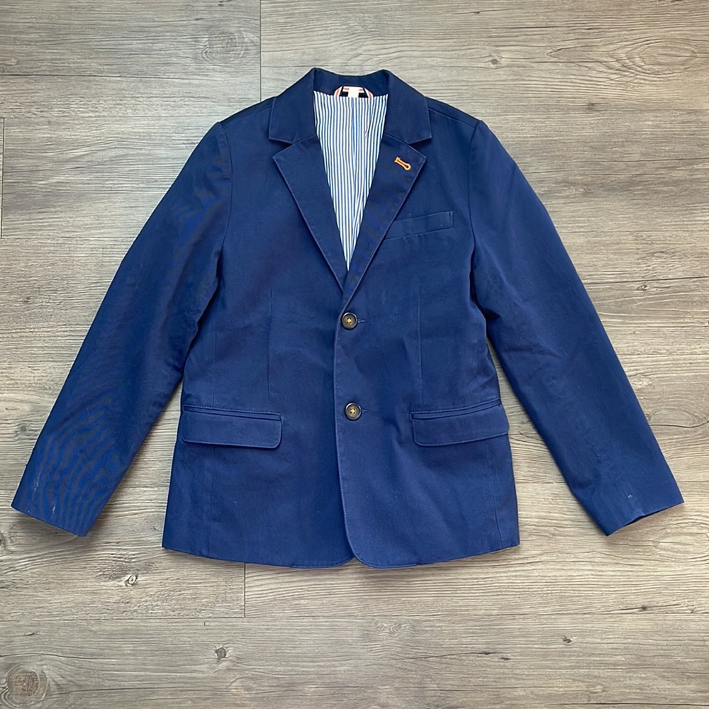 Boden Boys Navy Blue Blazer